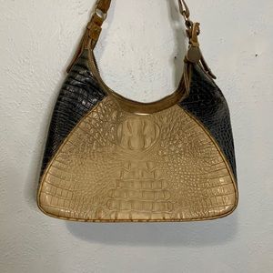 Brahmin Juliette - Sand Tricolor Purse